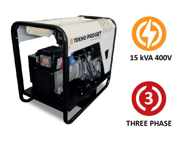 Generador MGTP 15L TRIME trifásico 15KVA