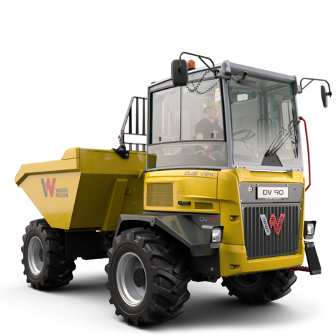 Dumper Wacker Nauson dual view
