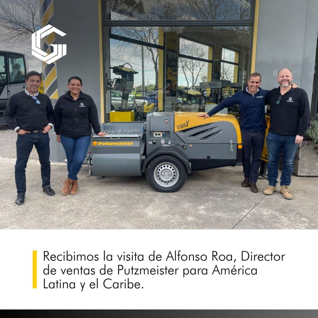 Alfonso Roa, Director de ventas de Putzmeister