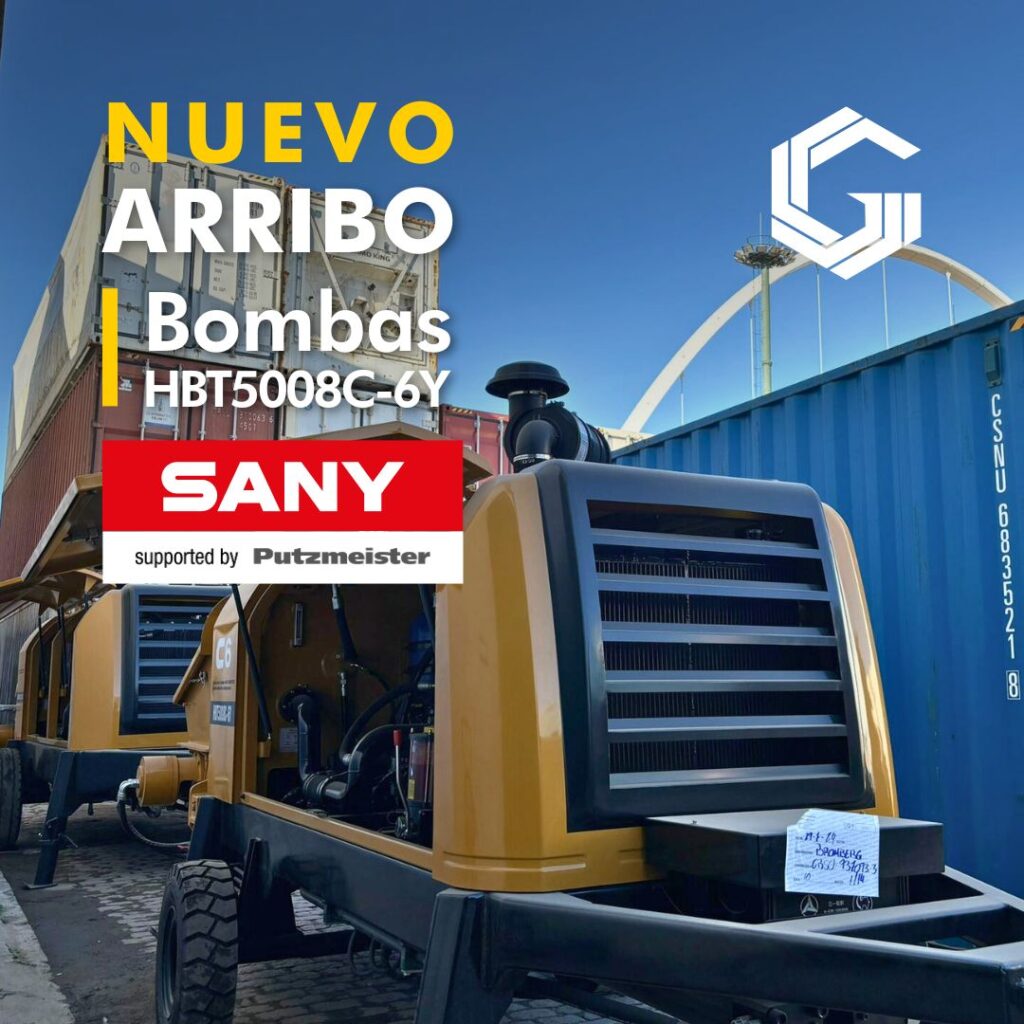 BOMBAS de Hormigón SANY by Putzmeister