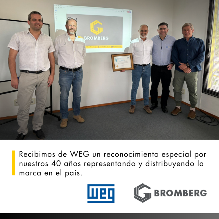 Recibimos la VISITA de los representantes de WEG