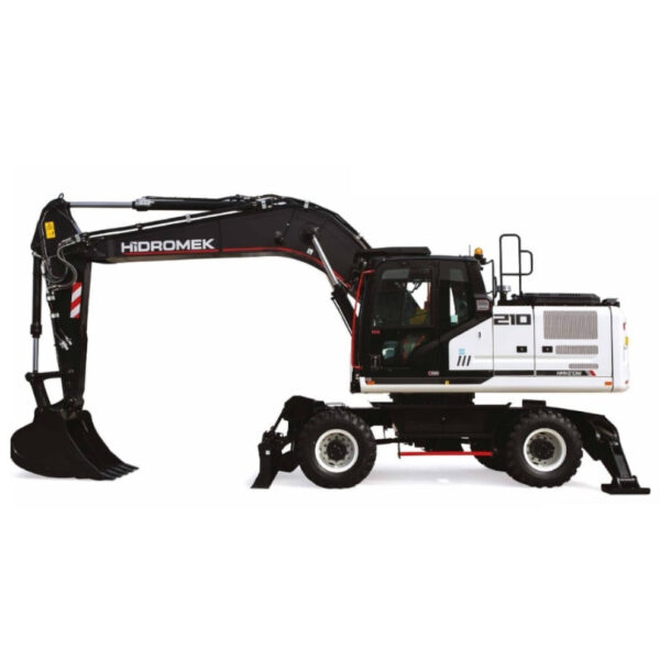HMK 210 W Excavadora sobre ruedas